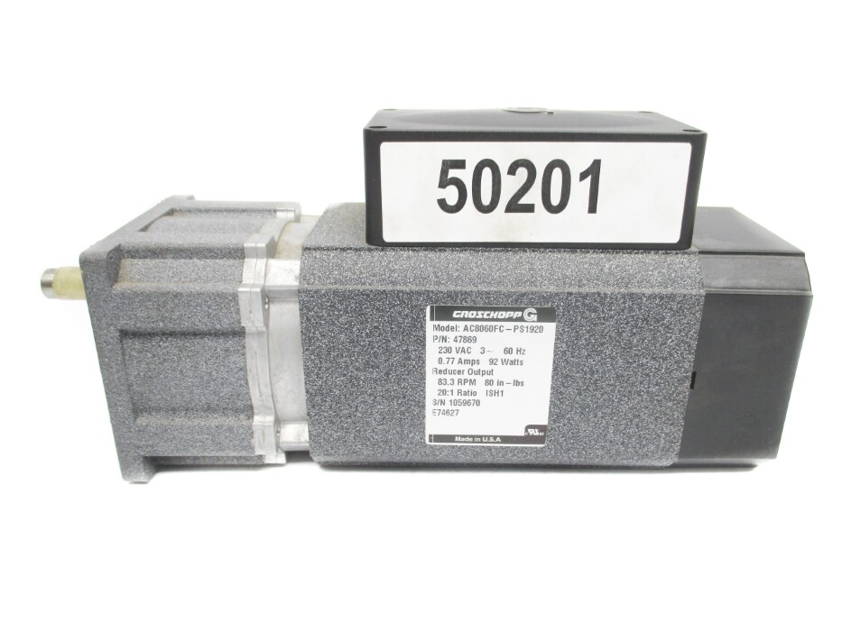GROSCHOPP AC8060FC-PS1920 47869 230VAC 0.77A NSNP