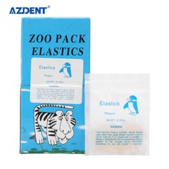 5000pcs Orthodontic Dental Elastics Band Animal images Fox Rabbit Squirrel