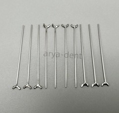 Dental Ortho Ball Retainer J Clasp Wire Oblique Clasps Bars Y-Type Scheu Style
