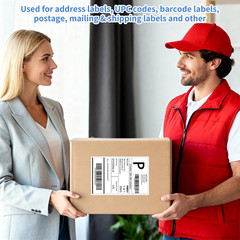 4×6 Direct Thermal Shipping Labels – 1000 Strong Adhesive Stickers for Rollo & Z