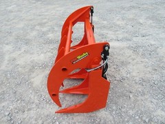 60″ Brush Root Rake Clam Grapple Attachment Fits Skid Steer Tractor Quick Attach