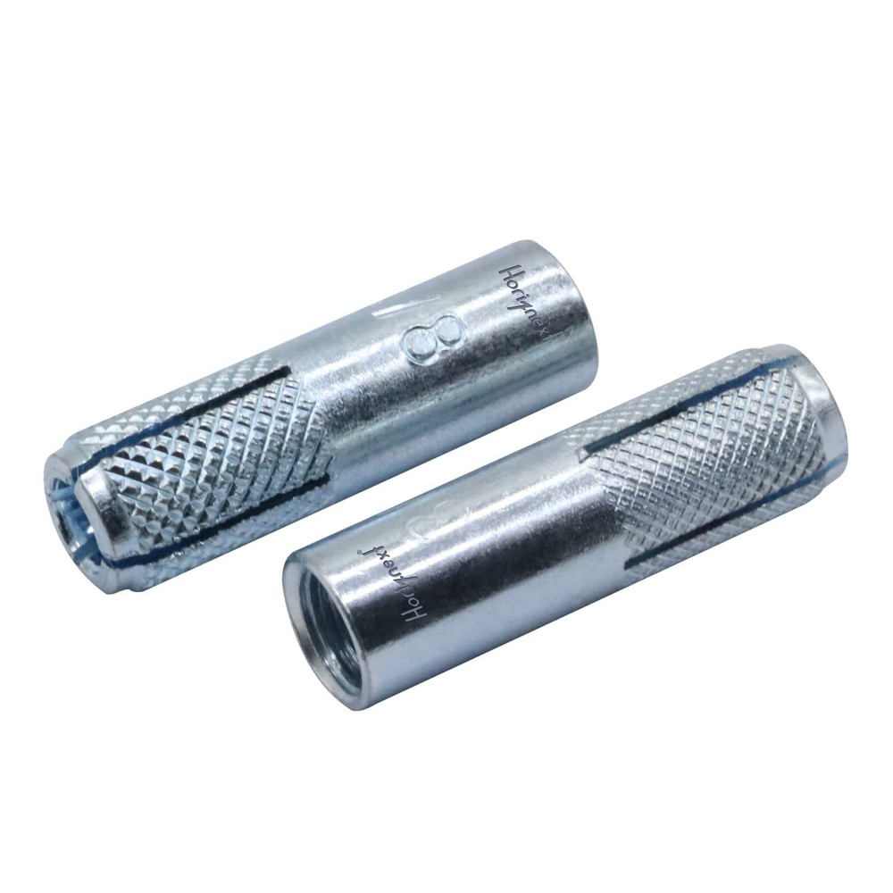 3/8″ x 1-4/7 inch Drop-in Anchor zinc-Plated Carbon Steel Expansion Sleeve Sc…