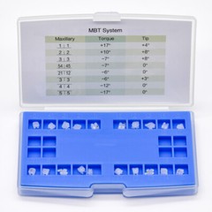 Dental Orthodontics Ceramic Brackets Braces Roth MBT 022/018 Slot 3/345 Hooks