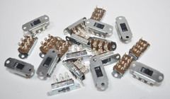 Lot of 20 NOS UID AMF AC 115V-230V 6 Terminal DPDT Voltage Selector Slide Switch