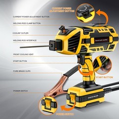 YesRight Handheld Welding Machine 110V 120A Portable Electric Welder Machine ARC