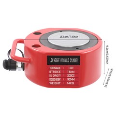 16mm 100 Ton Hydraulic Cylinder Short Type Split Hydraulic Jack 200 cc