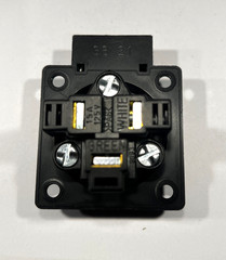 15A 125v Panel Socket IP20 ABL Sursum UL12500 50mm Plastic Mains 2P+E Electrical