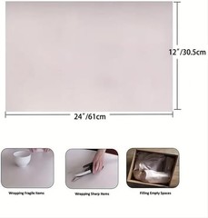100 Sheets Packing Paper for Moving, Newsprint 100 Pack, white