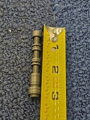 (QTY 2) Hydraulic Shift Valve, 3 inch Overall Length x 1/2 inch Diameter