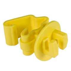 Zareba Standard Snug-fitting T-Post Insulator – ITY-Z – 25 Pack – Use with Elect