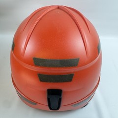 MSA V-Gard H1 Hard Hat Orange 4 Point Ratchet Safety Helmet Open Box NEW