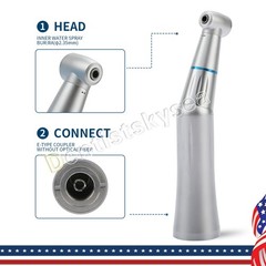 Dental Slow Speed Handpiece Inner Water Contra Angle / Straight /Air Motor 4Hole