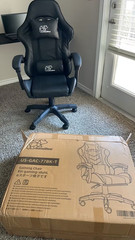 Borealbear Gaming Chair, 360° Free Rotation, Ergonomic Design for Both Sitting