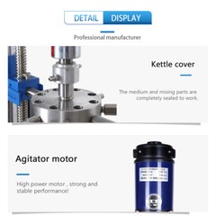 Lab Autoclave Reactor High Pressure Hydrothermal Vessel SUS/Hastelloy 350℃ 22Mpa