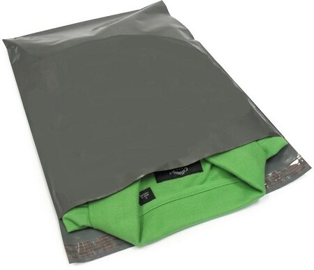 100 9×12 Gray Poly Mailer Plastic Shipping Bag Envelopes Polybags Polymailer