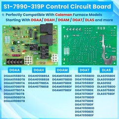 S1-7990-319P Furnace Control Circuit Board for Coleman Evcon York OEM 7990-319P