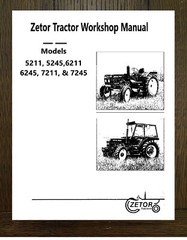 5211,5245,6211 6245,7211, 7245 Zetor Tractor Technical Workshop Repair Manual