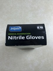 Inspire Black Nitrile Gloves HEAVY DUTY 6 Mil Nitrile Chemical Resistant Medi…