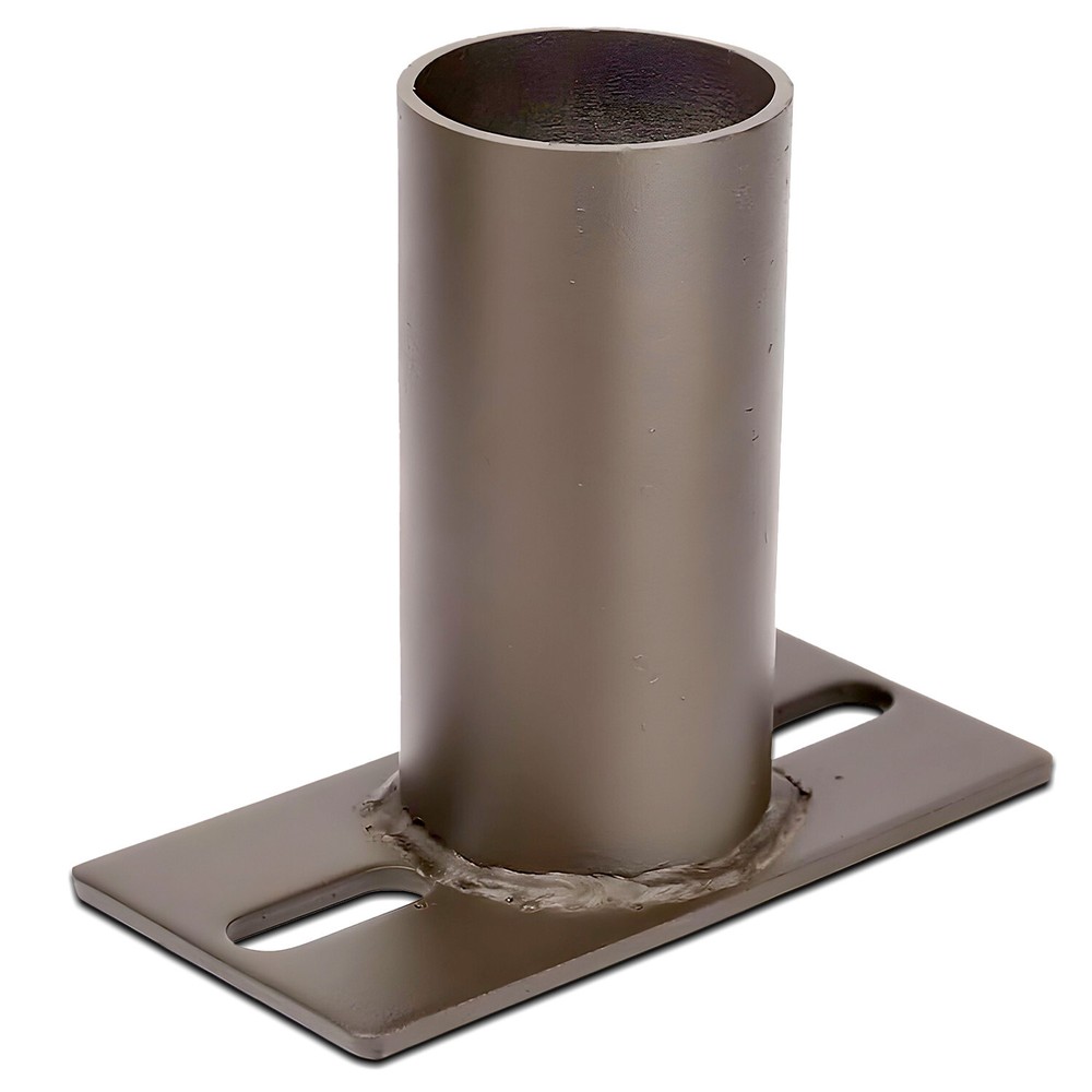 Side Tenon Adapter for Square Poles, Convert Slip Fitter Installation to Side Mo