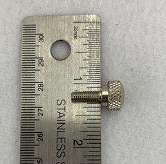 National Tattoo SS knurled thumb screws 8-32 – 1/2″ Length (10Pck) New old stock