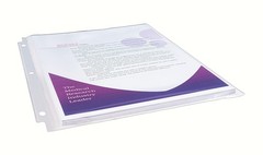 Heavy Duty Sheet Protectors, 25 Pack, Clear, Holds 50 Pages, For Files