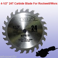 4x 4-1/2 inch Metal Wood Tile Saw Blade for ROCKWELL RK3441K WORX RW9281 Compact