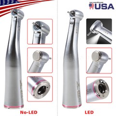 Dental 1:5 Increasing Handpiece Contra Angle (Fiber Optic LED)Mini/Standard Head