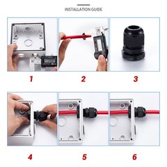 Cable Gland with Locknut IP68 Metric M8 M10 M12 M16 M18 M20 M22 -M72