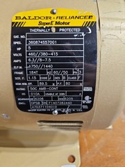 Baldor Reliance 5HP Super E: EM3218T Ac Motor 460 380-415. 1750rpm Frame:184t