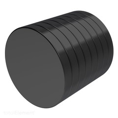 1 x 1/8 Inch Strong Neodymium Rare Earth Disc Magnets N52 with Epoxy (8 Pack)