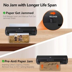 Efficient Quiet A4 Thermal Laminator Machine for Office School Business Use USA