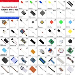 Ultimate Starter Kit for Raspberry Pi 5 4 B 3 B+ 400 Zero 2 W, 962-Page Detai…