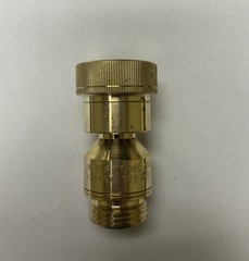Watts LFN9CD 3/4in Lead Free Brass Quick Coupler Socket, Male & Female NPT