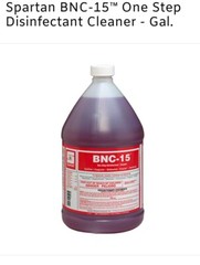 Spartan Chemical BNC-15 One Step Cleaner Concentrate 1 GAL~NEW! FREE SHIPPING!