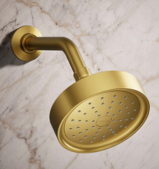 New Kohler Purist K-939-G-2MB 1.75 Katalyst Showerhead Brushed Moderne Brass A1