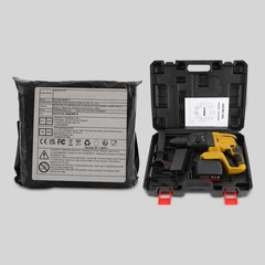 Brushless Hammer Drill,800W Battery-powered Hammer Drill,Hammer Drill w/ 4 Modes