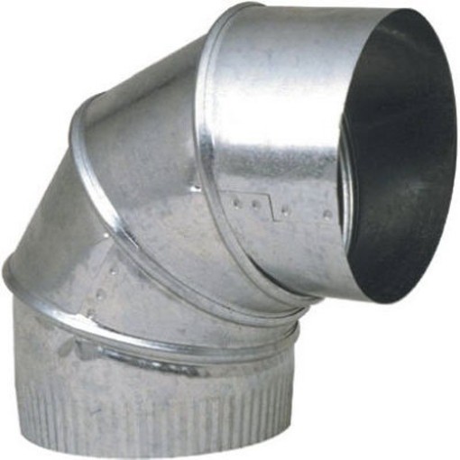 UNITED STATES HDW GV0295-C 6″ Adjustable 28GA Furnace Elbow