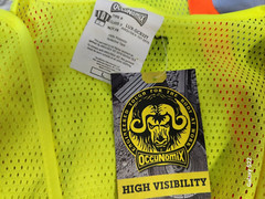 OccuNomix LUX-GCB32T Breakaway Class 3 Safety Green Vest ANSI/ISEA 107-2015 “L”