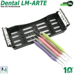 Dental Composite Filling Instruments Set Of 5-Pcs Silicone Handle Colorful New