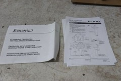 Elkay CHSP1716C 2.2 GPM 9-1/4 In Bowl Width 12 In Bowl L Handwash Sink Kit