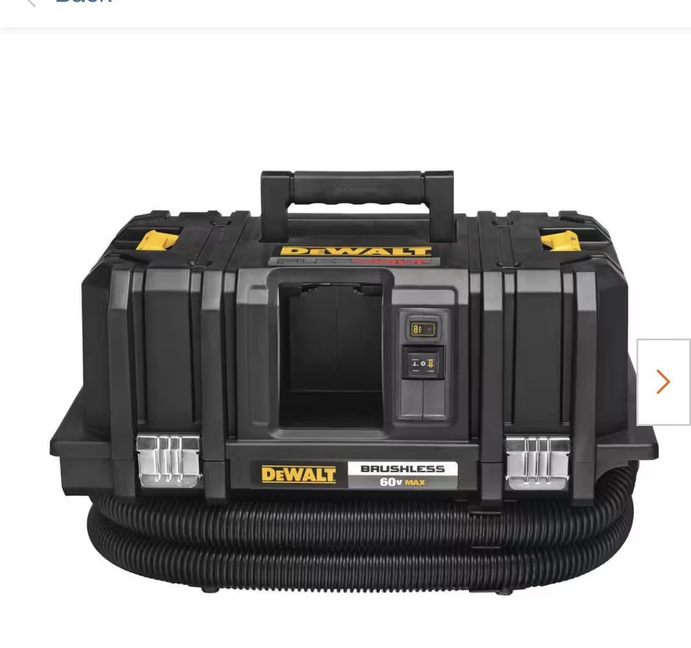 NEW Dewalt DCV585B 60V MAX* FLEXVOLT® Cordless Dust Extractor Bare Tool