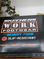 Skechers Work Ultra Flex 3.0 Jinie Slip Resistant Memory Foam Shoes Black Size 7