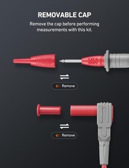 Professional 8-Piece Leads Set for Multimeters – 1000V, Ideal for DIY Users