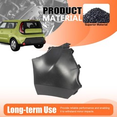 Rear Bumper End for Kia Soul 2014-2016 Left Side Primed 86681B2000