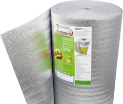 SmartSHIELD -5mm 24”X50ft R17 Reflective Insulation Roll, Foam Core Radiant Bar