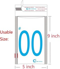 500 #00 5×10 Poly Bubble Padded Envelopes Mailers Shipping Bags AirnDefense