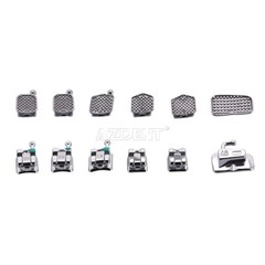 Dental Orthodontic Brackets Braces MIM Mini Roth/MBT .022″ Hooks 3 4 5 Monoblock