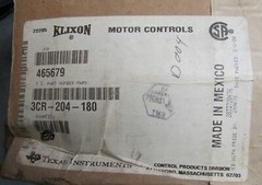 New Sensata 1-Phase Motor Start Compressor Relay Plug-On Female 1/4 3CR-204-180