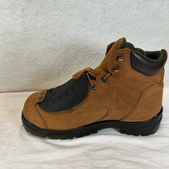 Red Wing 4456 King Toe Mens 11.5 D Brown Leather Metatarsal Guard Work Boots EH