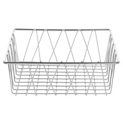 HUBERT® Wire Basket – 12″L x 12″W x 4″H